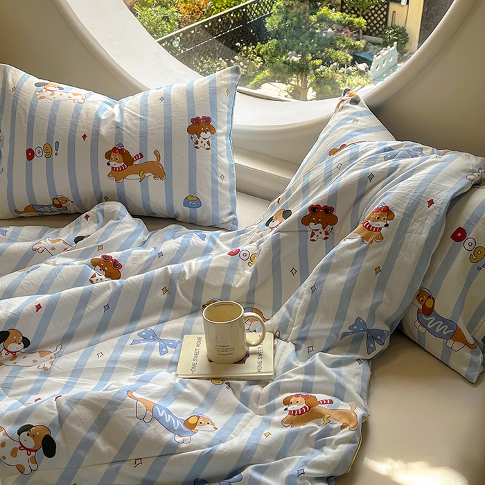 91家纺网 家纺一手货源 找家纺 初念 2025新款云朵棉系列夏被（提供买家秀） 面包腊肠