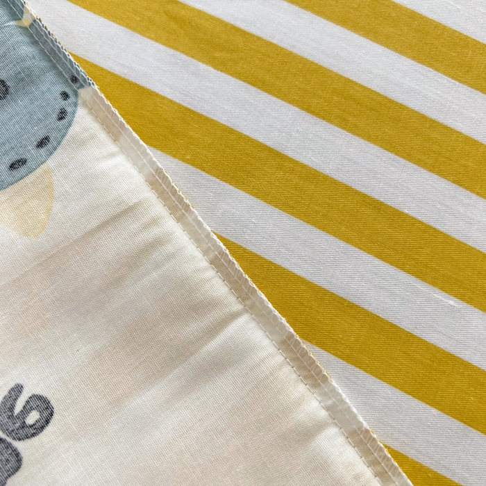 91家纺网 家纺一手货源 找家纺 依庭 2025新款全棉印花花卉款四件套单品系列-单被套 恐龙游记