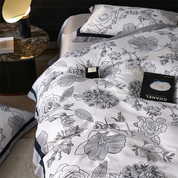 91家纺网 家纺一手货源 找家纺 （总）宏羽纺家纺 2025年高支高密大版数码印花春夏新品