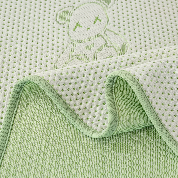 91家纺网 家纺一手货源 找家纺 （总）梦初语 2025新款A类华夫格冰豆豆夏被子针织提花凉感夏凉被单双人空调被可机水洗