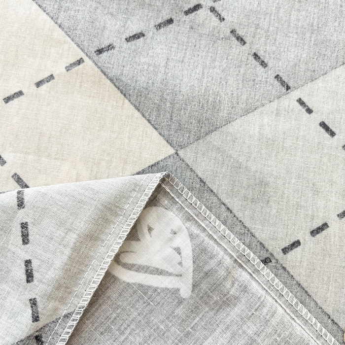 91家纺网 家纺一手货源 找家纺 依庭 2025新款全棉印花花卉款四件套单品系列-单被套 格韵空间