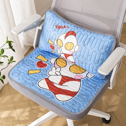 91家纺网 家纺一手货源 找家纺 （总）芙宁娜 2025新款冰丝坐垫椅垫屁垫学生椅子垫夏季办公室凳子久坐凉席冰垫