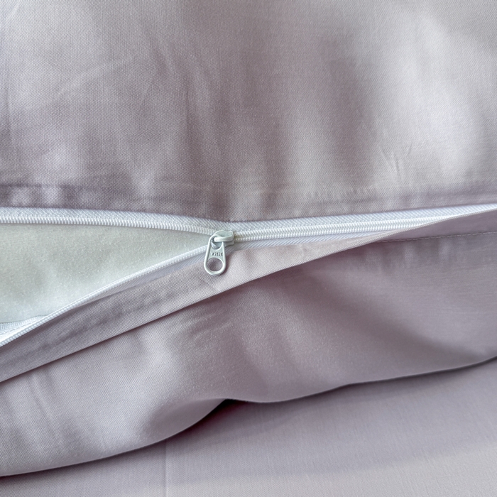 91家纺网 家纺一手货源 找家纺 芊寻家居 2025春夏新款50支莱赛尔天丝贡缎数码印花麻绳款四件套高端礼盒 蝶恋花紫