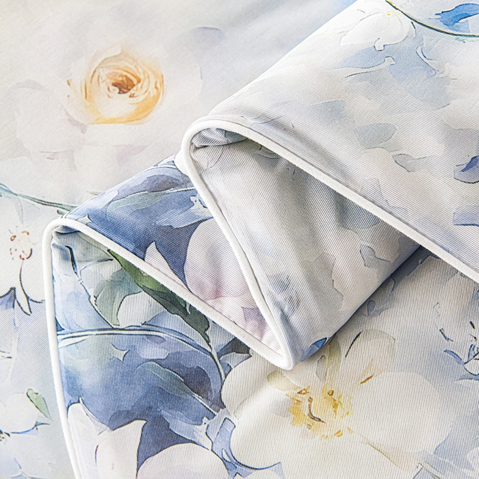 91家纺网 家纺一手货源 找家纺 好老表被业 2025新款亲肤舒适3D印花凉感丝夏被夏凉被空调被 艾维斯