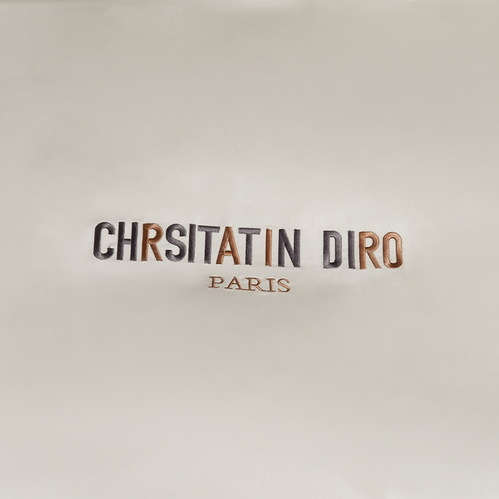 91家纺网 家纺一手货源 找家纺 瑞驰家纺 2025新款长绒棉纯棉绣花四件套-莱桉系列 莱桉-贝壳白