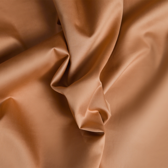 91家纺网 家纺一手货源 找家纺 瑞驰家纺 2025新款长绒棉纯棉绣花四件套-棋盘格系列 棋盘格-摩卡橙