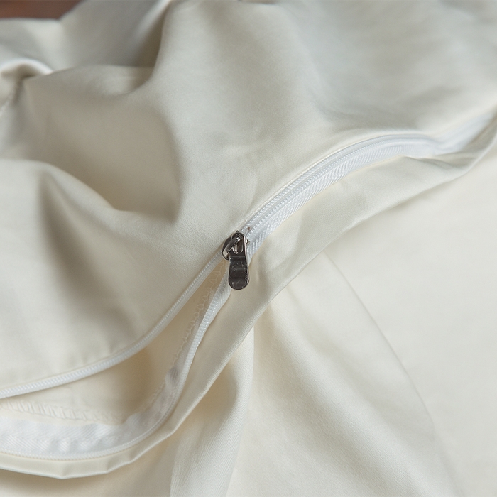 91家纺网 家纺一手货源 找家纺 瑞驰家纺 2025新款长绒棉纯棉绣花四件套-莱桉系列 莱桉-驼褐