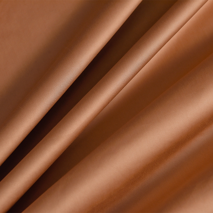 91家纺网 家纺一手货源 找家纺 瑞驰家纺 2025新款长绒棉纯棉绣花四件套-莱桉系列 莱桉-棕橙