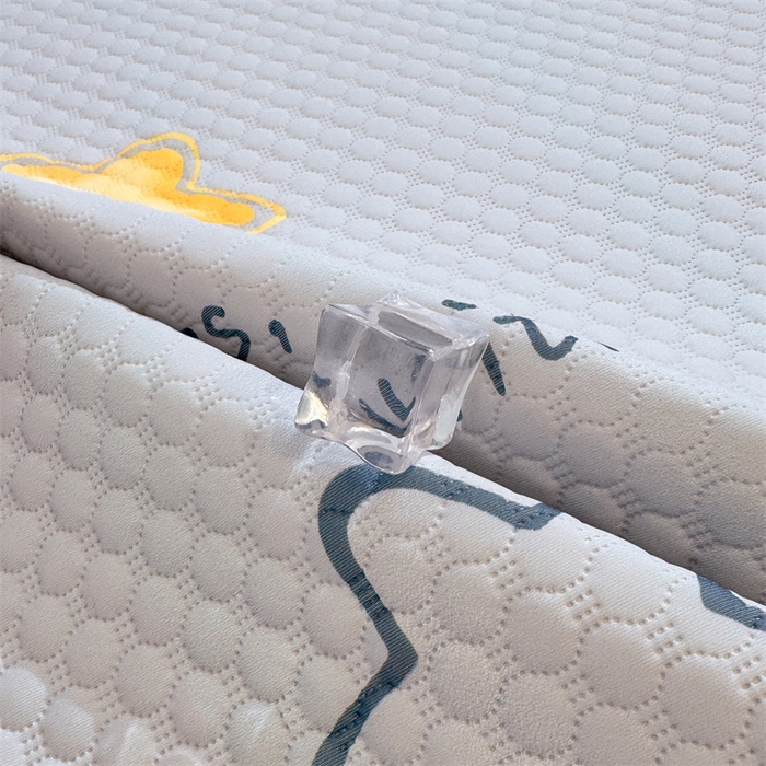 91家纺网 家纺一手货源 找家纺 喜居 2025新款A类印花凉感豆豆三明治复合款凉席席子 三明治复合款-星月