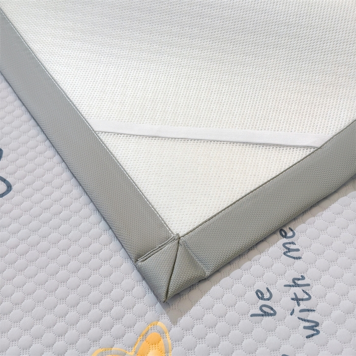 91家纺网 家纺一手货源 找家纺 喜居 2025新款A类印花凉感豆豆三明治复合款凉席席子 三明治复合款-星月