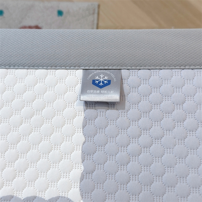 91家纺网 家纺一手货源 找家纺 喜居 2025新款A类印花凉感豆豆三明治复合款凉席席子 三明治复合款-欢乐狗