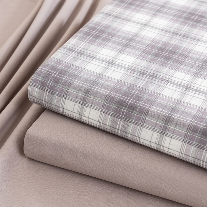 91家纺网 家纺一手货源 找家纺 （总）居美良品 2025新款色织细纱老粗布100%全棉纯棉水洗棉系列被套单件-单被套