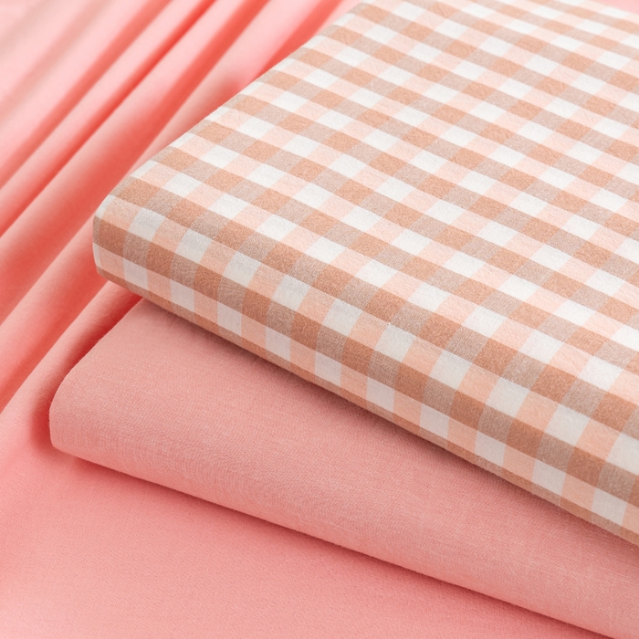 91家纺网 家纺一手货源 找家纺 （总）居美良品 2025新款色织细纱老粗布100%全棉纯棉水洗棉系列被套单件-单被套