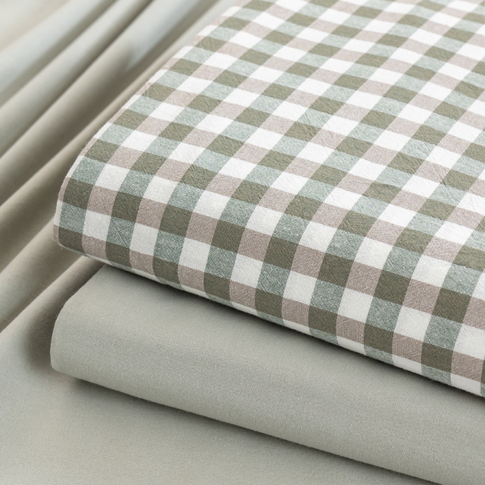 91家纺网 家纺一手货源 找家纺 （总）居美良品 2025新款色织细纱老粗布100%全棉纯棉水洗棉系列被套单件-单被套