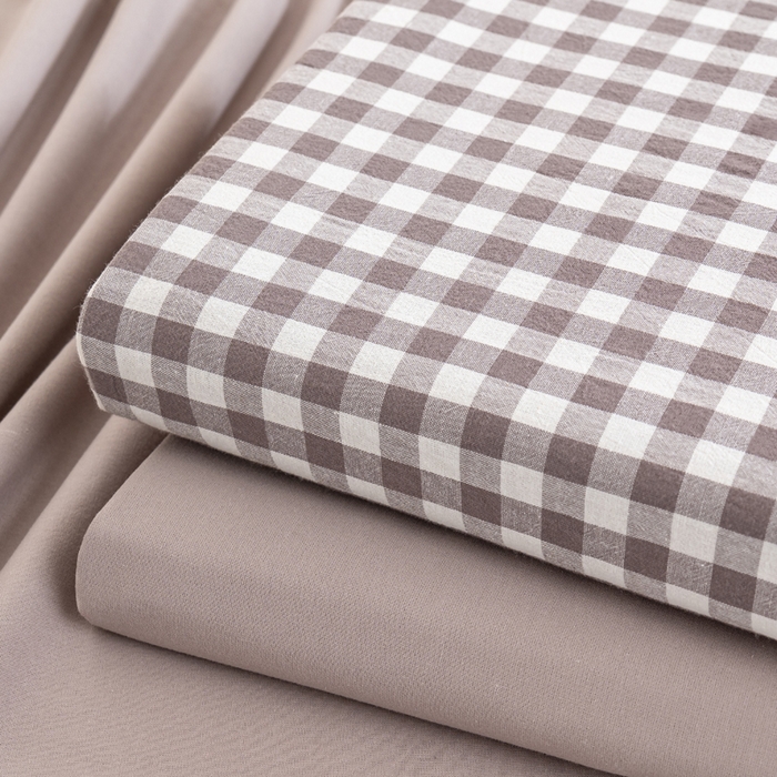 91家纺网 家纺一手货源 找家纺 居美良品 2025新款色织细纱老粗布100%全棉纯棉水洗棉系列被套单件-单被套 叠拍图仅供展示