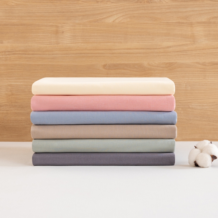 91家纺网 家纺一手货源 找家纺 居美良品 2025新款色织细纱老粗布100%全棉纯棉水洗棉系列被套单件-单被套 叠拍图仅供展示