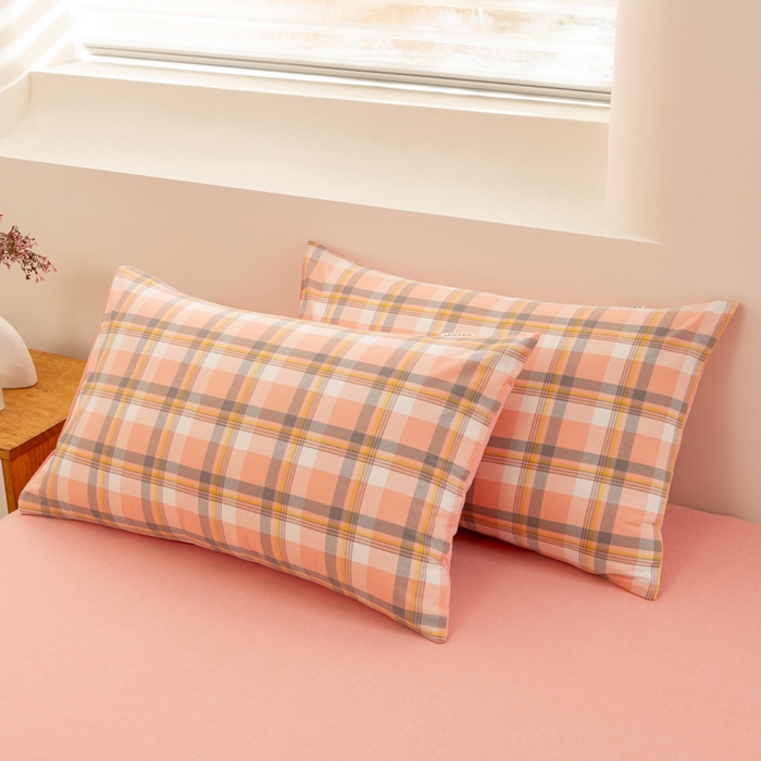 91家纺网 家纺一手货源 找家纺 居美良品 2025新款色织细纱老粗布100%全棉纯棉水洗棉系列被套单件-单被套 静雅-玉