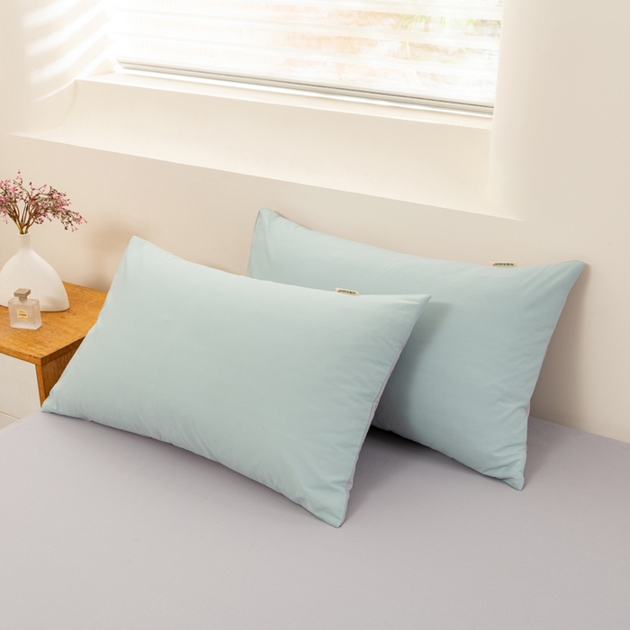 91家纺网 家纺一手货源 找家纺 居美良品 2025新款色织细纱老粗布100%全棉纯棉水洗棉系列被套单件-单被套 兰青-灰