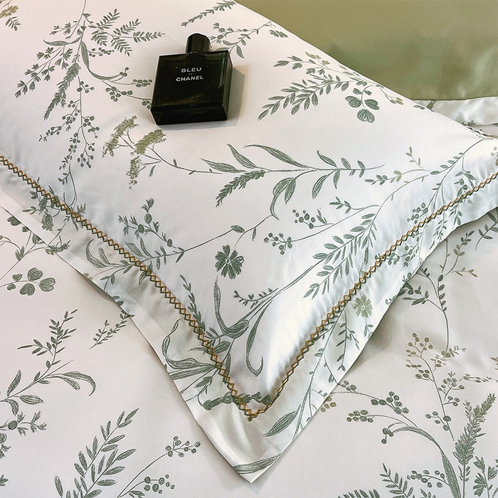 91家纺网 家纺一手货源 找家纺 （总）春皖家纺 2025春夏新款A类莱赛尔纤维印花四件套-风格二