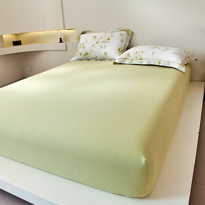 91家纺网 家纺一手货源 找家纺 （总）春皖家纺 2025春夏新款A类莱赛尔纤维印花B版单床笠 床笠单件-风格二