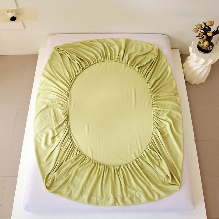 91家纺网 家纺一手货源 找家纺 （总）春皖家纺 2025春夏新款A类莱赛尔纤维印花B版单床笠 床笠单件-风格二