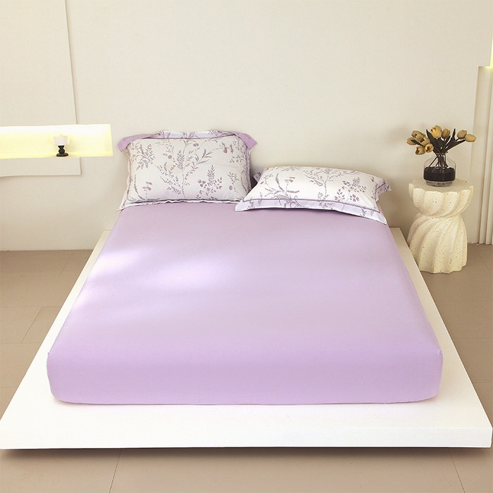 91家纺网 家纺一手货源 找家纺 （总）春皖家纺 2025春夏新款A类莱赛尔纤维印花B版单床笠 床笠单件-风格二