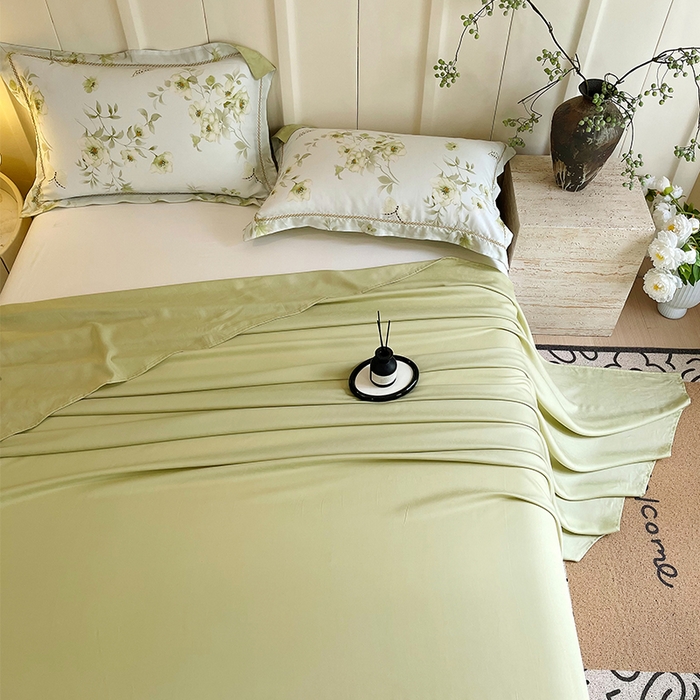 91家纺网 家纺一手货源 找家纺 （总）春皖家纺 2025春夏新款A类莱赛尔纤维印花B版单床单 床单单件-风格二