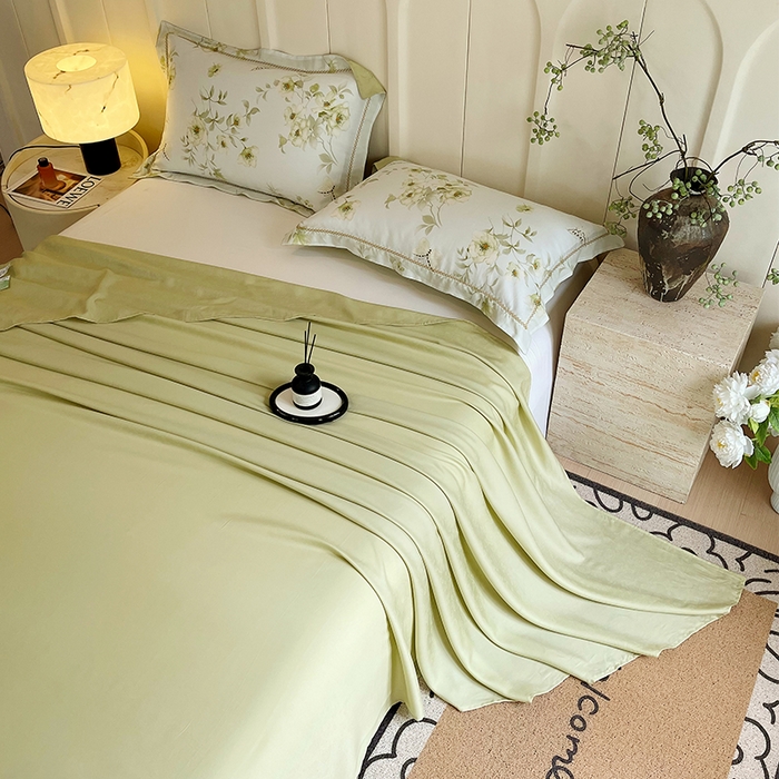 91家纺网 家纺一手货源 找家纺 （总）春皖家纺 2025春夏新款A类莱赛尔纤维印花B版单床单 床单单件-风格二