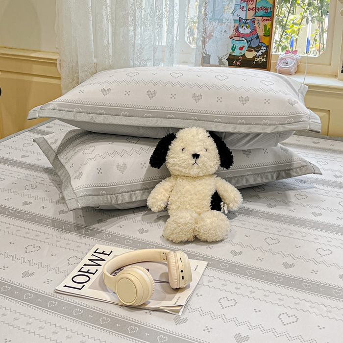 91家纺网 家纺一手货源 找家纺 2025新款A类高分子色织提花软凉席（平铺床席款） 西西里