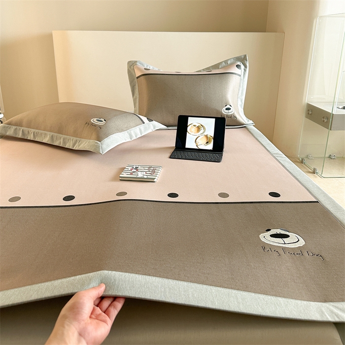 Sweet dreams甜梦 2025新款母婴级7A抗菌养生冰藤席席子凉席-影棚2床席款 可爱狗狗