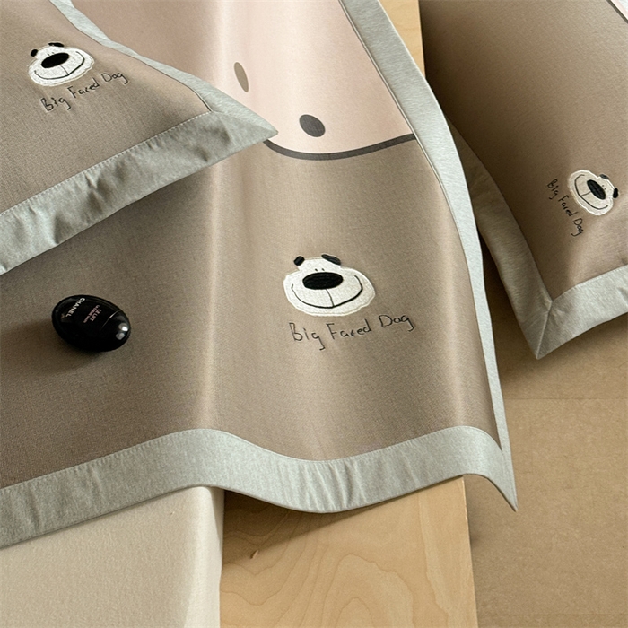 91家纺网 家纺一手货源 找家纺 Sweet dreams甜梦 2025新款母婴级7A抗菌养生冰藤席席子凉席-影棚2床席款 可爱狗狗