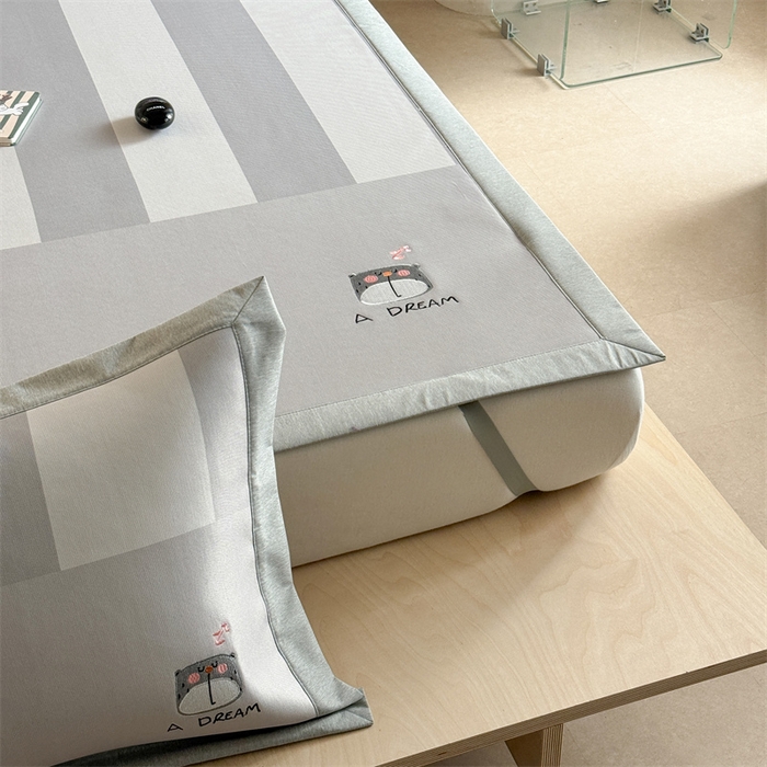 91家纺网 家纺一手货源 找家纺 Sweet dreams甜梦 2025新款母婴级7A抗菌养生冰藤席席子凉席-影棚2床席款 美梦熊