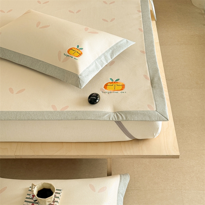 91家纺网 家纺一手货源 找家纺 Sweet dreams甜梦 2025新款母婴级7A抗菌养生冰藤席席子凉席-影棚2床席款 小草毛毛