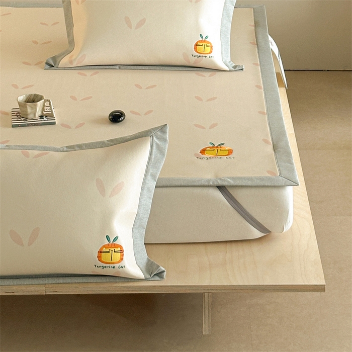 91家纺网 家纺一手货源 找家纺 Sweet dreams甜梦 2025新款母婴级7A抗菌养生冰藤席席子凉席-影棚2床席款 小草毛毛