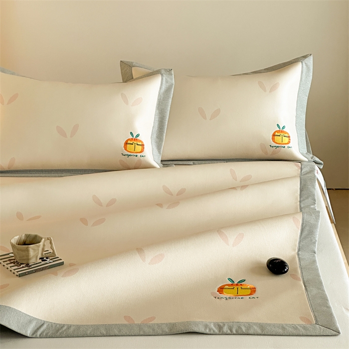 91家纺网 家纺一手货源 找家纺 Sweet dreams甜梦 2025新款母婴级7A抗菌养生冰藤席席子凉席-影棚2床席款 小草毛毛