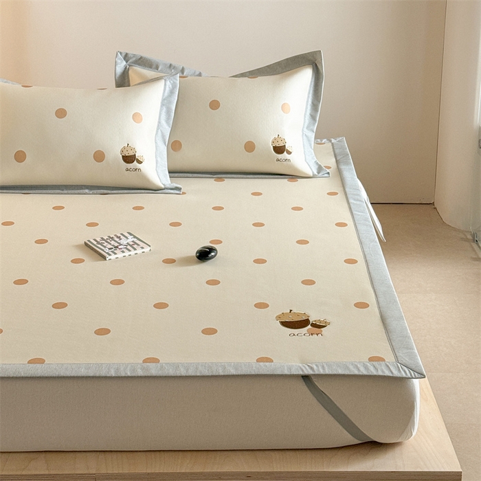 91家纺网 家纺一手货源 找家纺 Sweet dreams甜梦 2025新款母婴级7A抗菌养生冰藤席席子凉席-影棚2床席款 小橡子