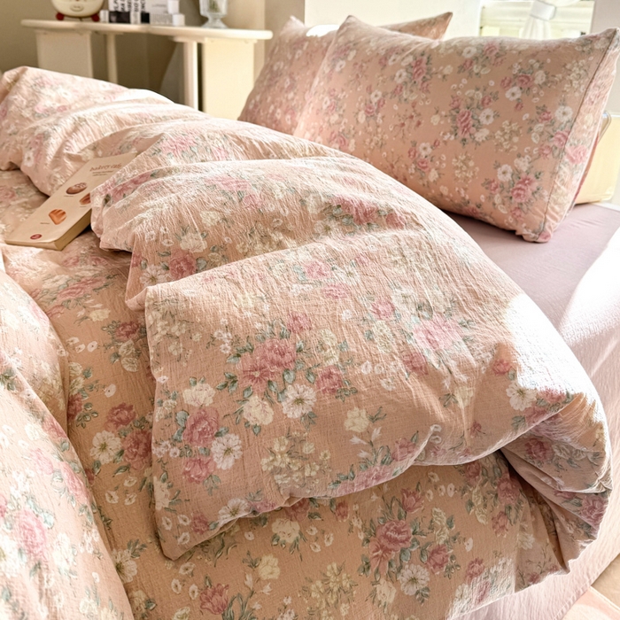 91家纺网 家纺一手货源 找家纺 （总）韩巢家纺 2025新款云感提花双层纱单被套被套单件单品被套-（提供卖家秀）