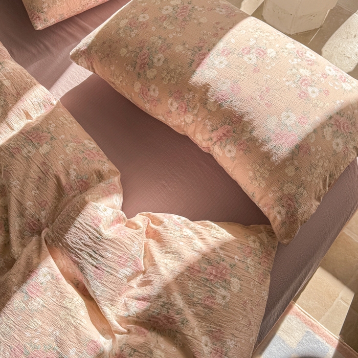 91家纺网 家纺一手货源 找家纺 （总）韩巢家纺 2025新款云感提花双层纱单被套被套单件单品被套-（提供卖家秀）