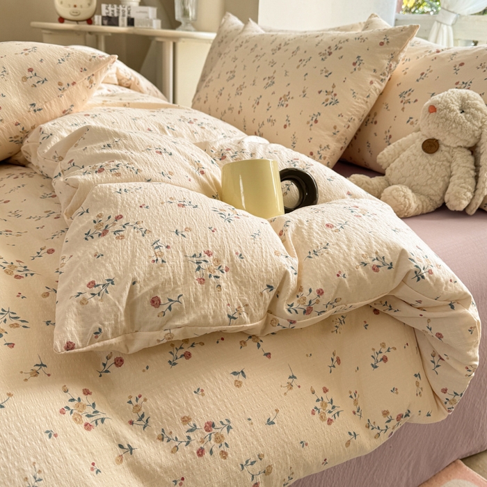 91家纺网 家纺一手货源 找家纺 （总）韩巢家纺 2025新款云感提花双层纱单被套被套单件单品被套-（提供卖家秀）