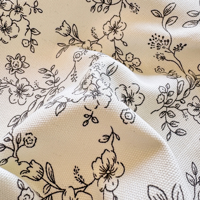 91家纺网 家纺一手货源 找家纺 韩巢家纺 2025新款全棉纯棉田园小清新花卉老粗布席子凉席夏季凉席席子床笠款床套 繁花