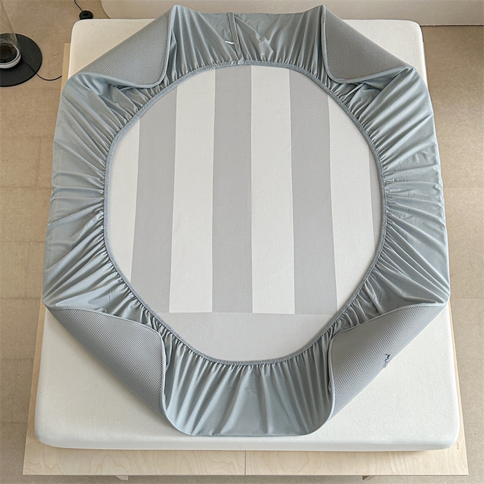 91家纺网 家纺一手货源 找家纺 Sweet dreams甜梦 2025新款母婴级7A抗菌养生冰藤席席子凉席-影棚2床笠款 美梦熊