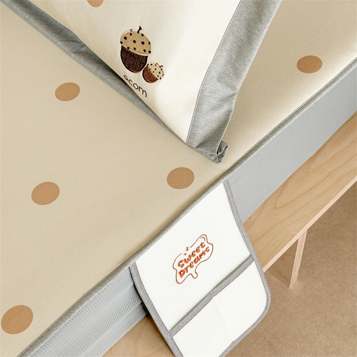 91家纺网 家纺一手货源 找家纺 Sweet dreams甜梦 2025新款母婴级7A抗菌养生冰藤席席子凉席-影棚2床笠款 小橡子