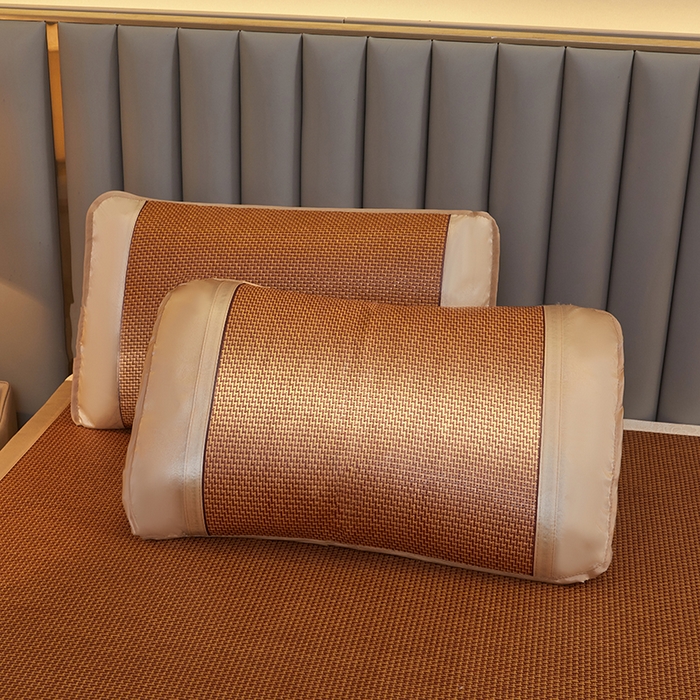 91家纺网 家纺一手货源 找家纺 眠多宝 2025新款单面古藤系列-直角藤席席子 步步高