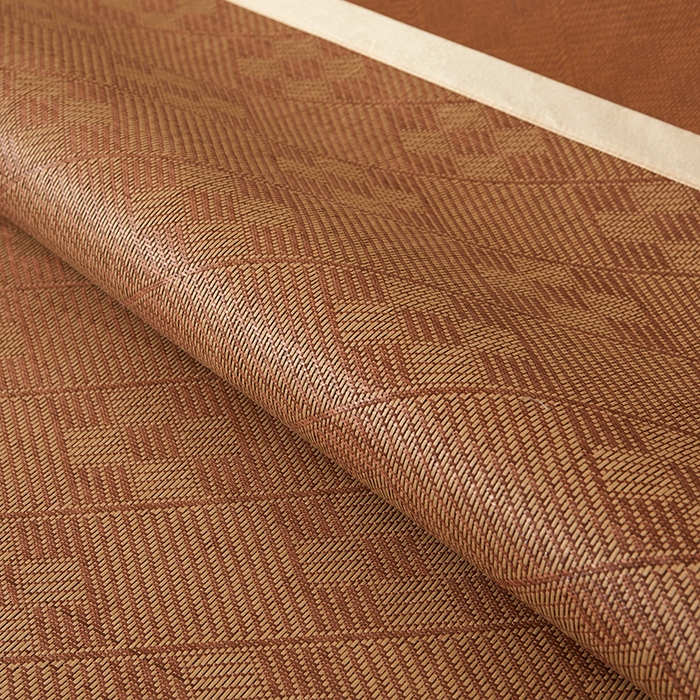 91家纺网 家纺一手货源 找家纺 眠多宝 2025新款单面古藤系列-直角藤席席子 九宫格