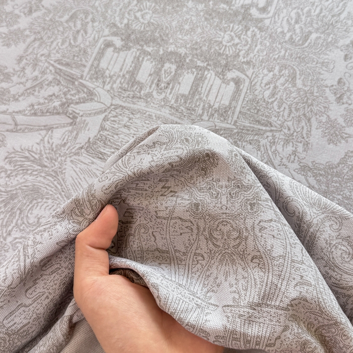 91家纺网 家纺一手货源 找家纺 韩巢家纺 2025新款全棉纯棉田园小清新花卉老粗布席子凉席夏季凉席席子床笠款床套 梦境