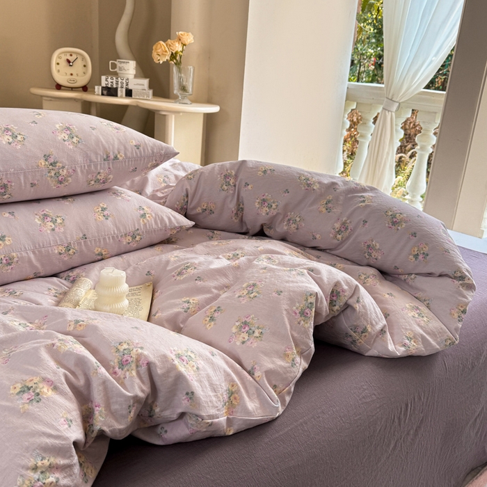 91家纺网 家纺一手货源 找家纺 韩巢家纺 2025新款云感提花双层纱单被套被套单件单品被套-（提供卖家秀） 奶油味的暗恋