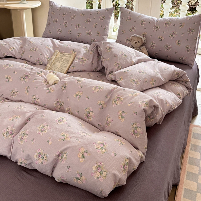 91家纺网 家纺一手货源 找家纺 韩巢家纺 2025新款云感提花双层纱单被套被套单件单品被套-（提供卖家秀） 奶油味的暗恋