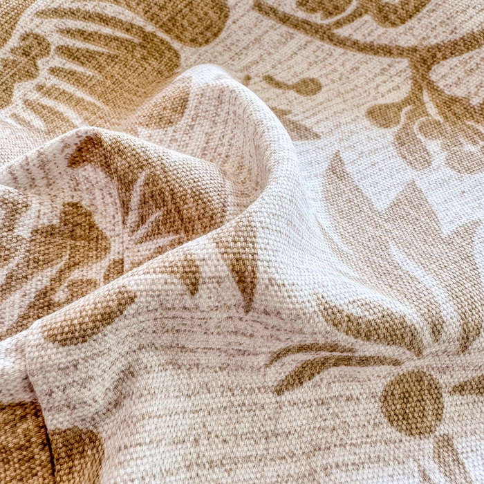 91家纺网 家纺一手货源 找家纺 韩巢家纺 2025新款全棉纯棉田园小清新花卉老粗布席子凉席夏季凉席席子床笠款床套 青花-黄