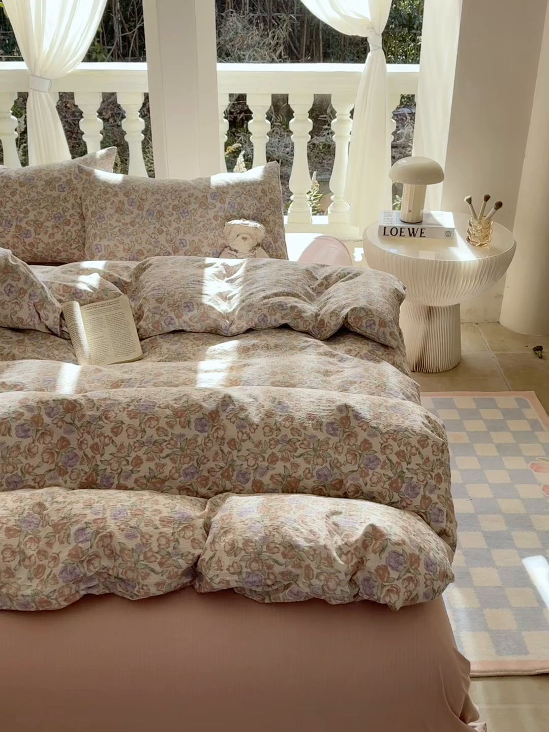 91家纺网 家纺一手货源 找家纺 韩巢家纺 2025新款云感提花双层纱单被套被套单件单品被套-（提供卖家秀） 偏偏宠爱