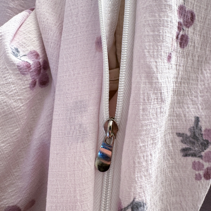 91家纺网 家纺一手货源 找家纺 韩巢家纺 2025新款云感提花双层纱单被套被套单件单品被套-（提供卖家秀） 葡萄七分甜